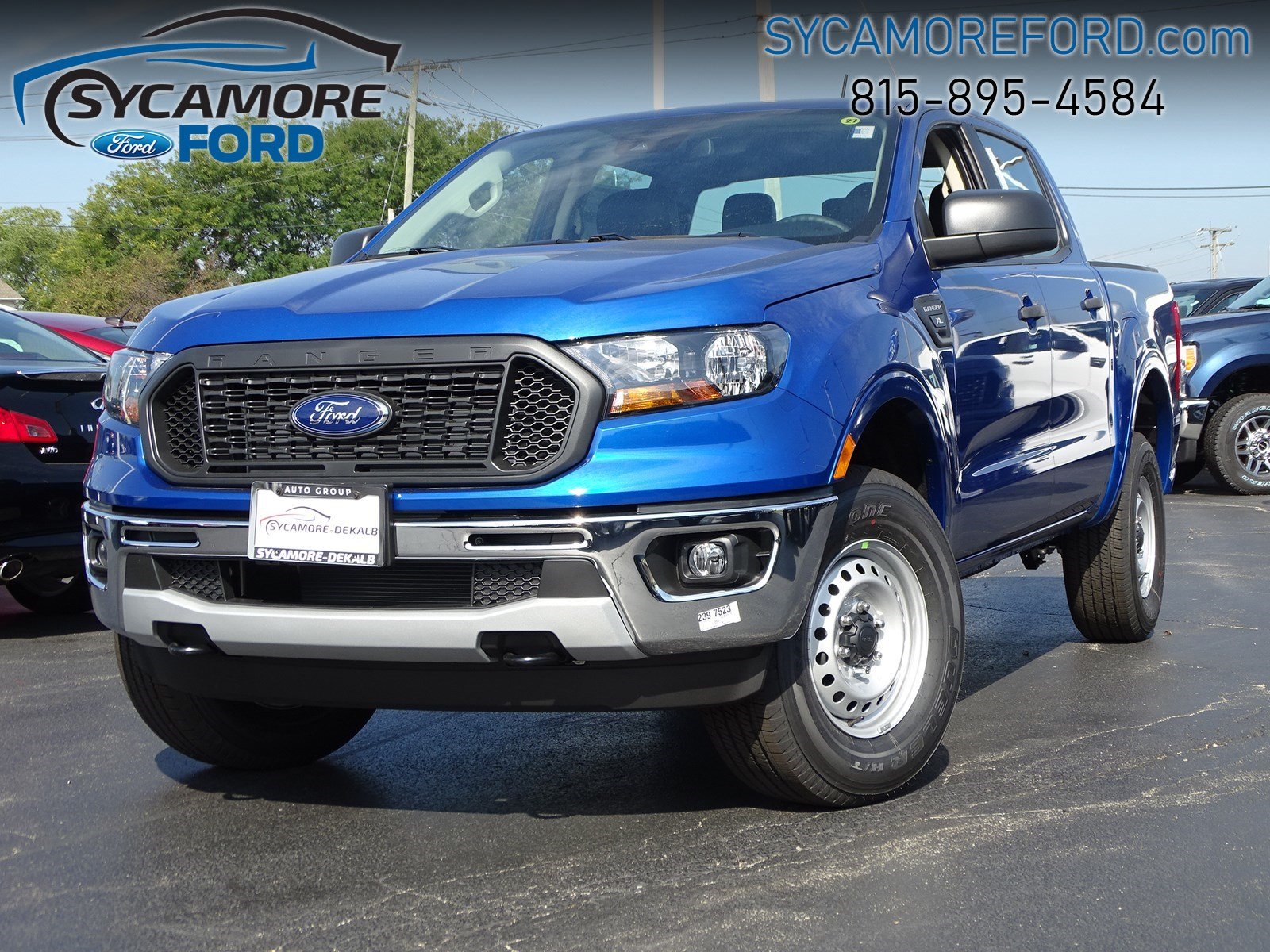 New 2019 Ford Ranger Xl Rwd Crew Cab Pickup